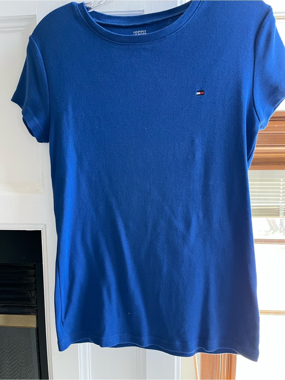 Tommy Hilfiger Women’s Royal Blue Short Sleeve Crewneck Tee